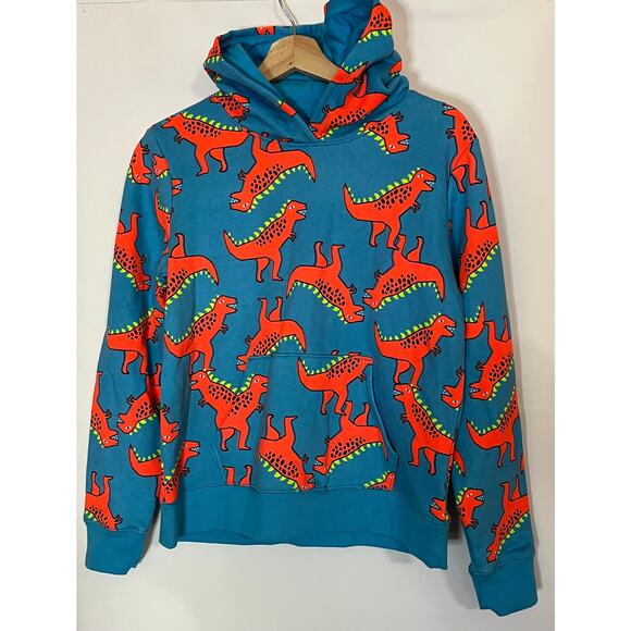 Spotted Zebra Kid's Dinosaur Hoodie size XXL (14-16) - Picture 1 of 7